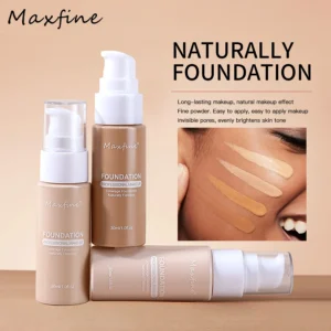 Liquid Foundation Maxfine Full Coverage Long Lasting Concealer 30ml